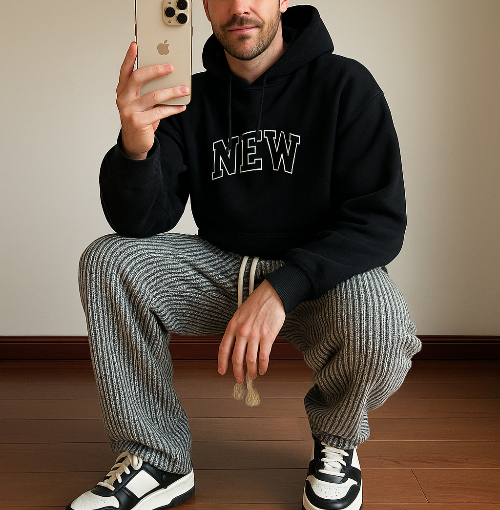 Hype Herringbone Sweatpants
